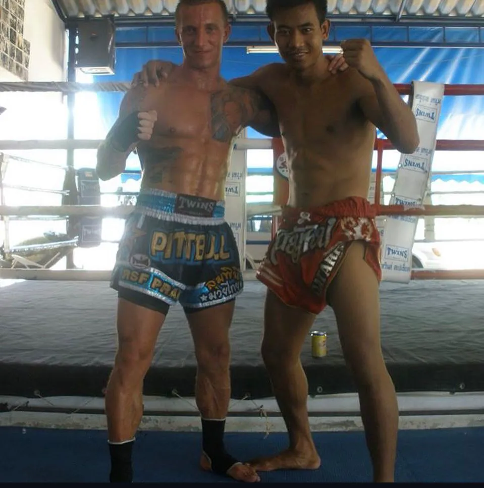 Zápas thajského boxu